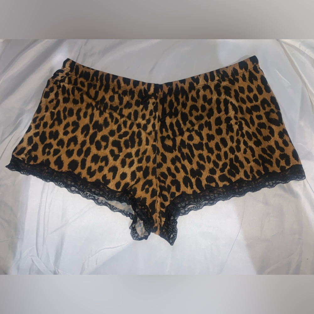 BABY PHAT Leopard Print Shorts | 0X |